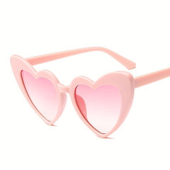 Heart Sunglasses For Women Men Gradient Glasses UV400