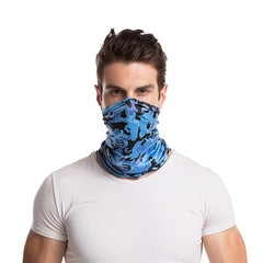 Windproof Sunscreen Knitted Scarf Mask for Outdoor Riding