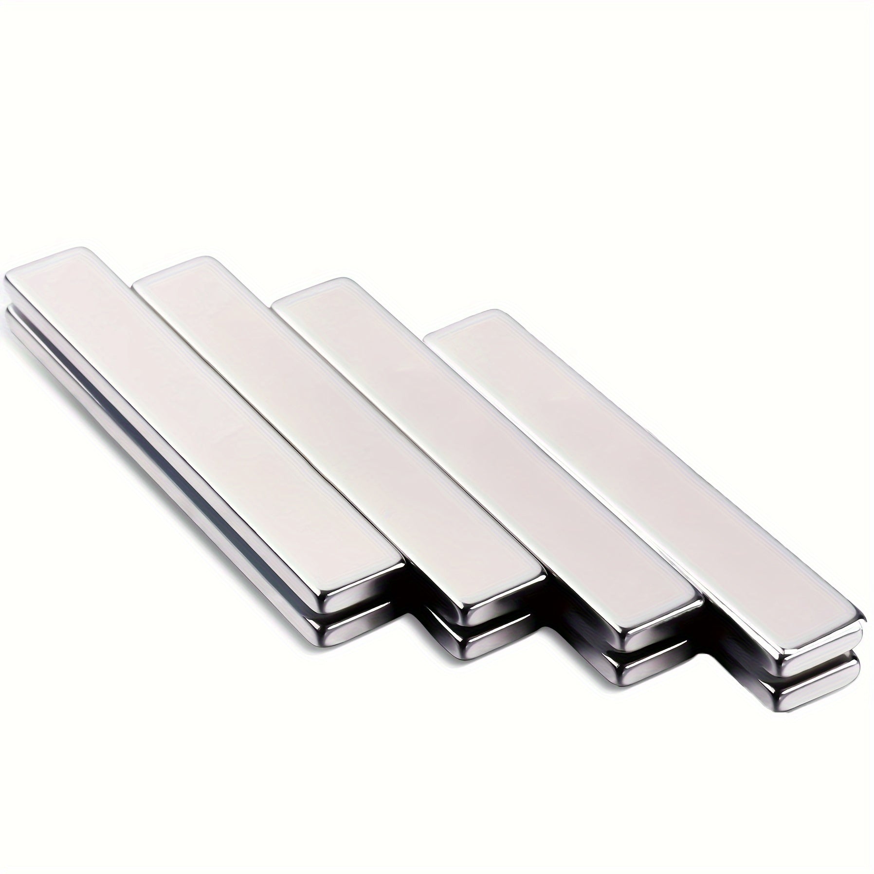8pcs Neodymium Bar Magnets Strong Rare Earth Magnets with Adhesive