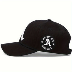 Gothic A Letter Baseball Cap Sun Hat Adjustable Casual Travel Vacation