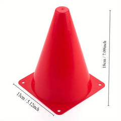 30pcs Traffic Cone Road Obstacle Marker Agility Training Equipment