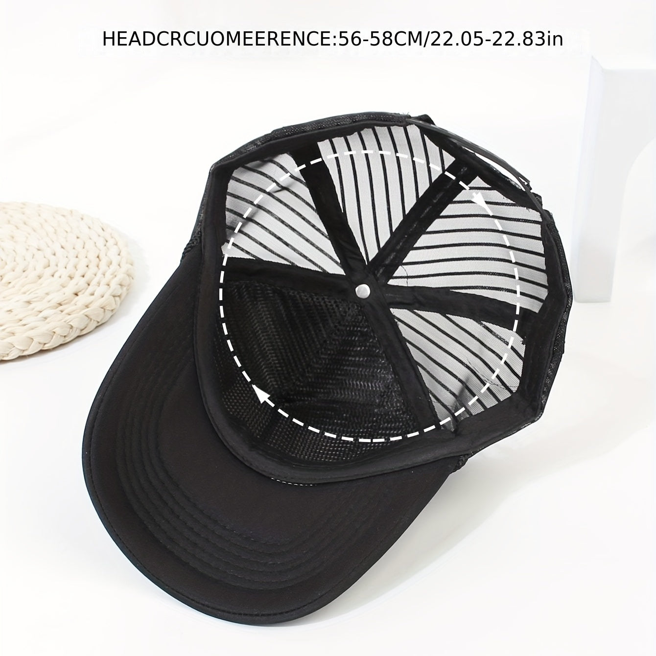 Mesh Breathable Sun Hat Unisex Baseball Cap Hip Hop Trucker Hat