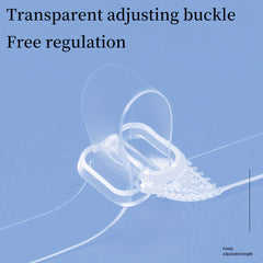 4 Pairs Transparent Shoulder Straps Invisible Adjustable Underwear Straps