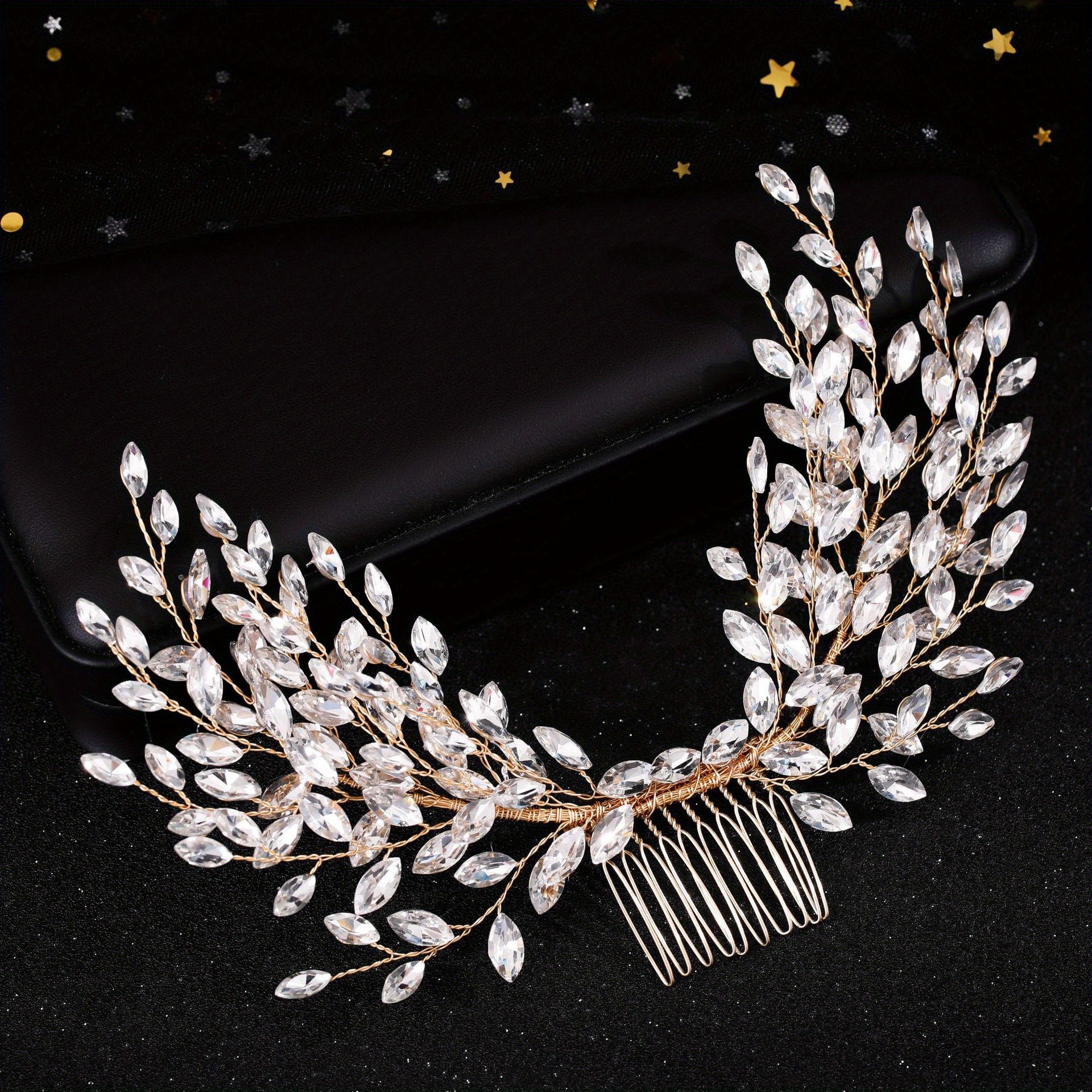 Crystal Hair Comb Bridal Jewelry Wedding Hair Accessories