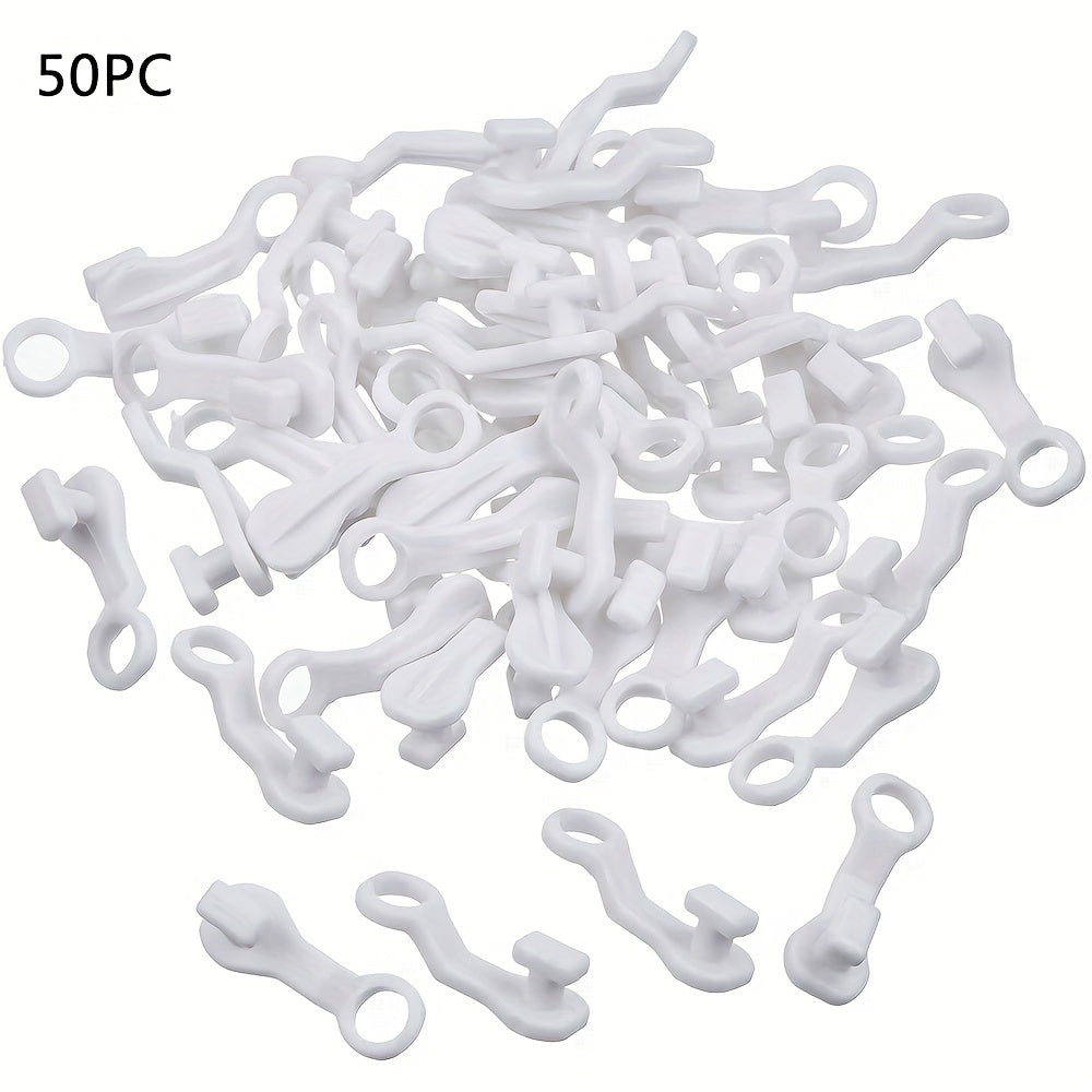 Curtain Pulley Hook Plastic Curtain Hook Pulley Glider Hooks Holdback