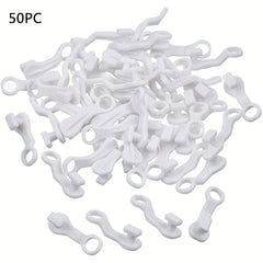 Curtain Pulley Hook Plastic Curtain Hook Pulley Glider Hooks Holdback