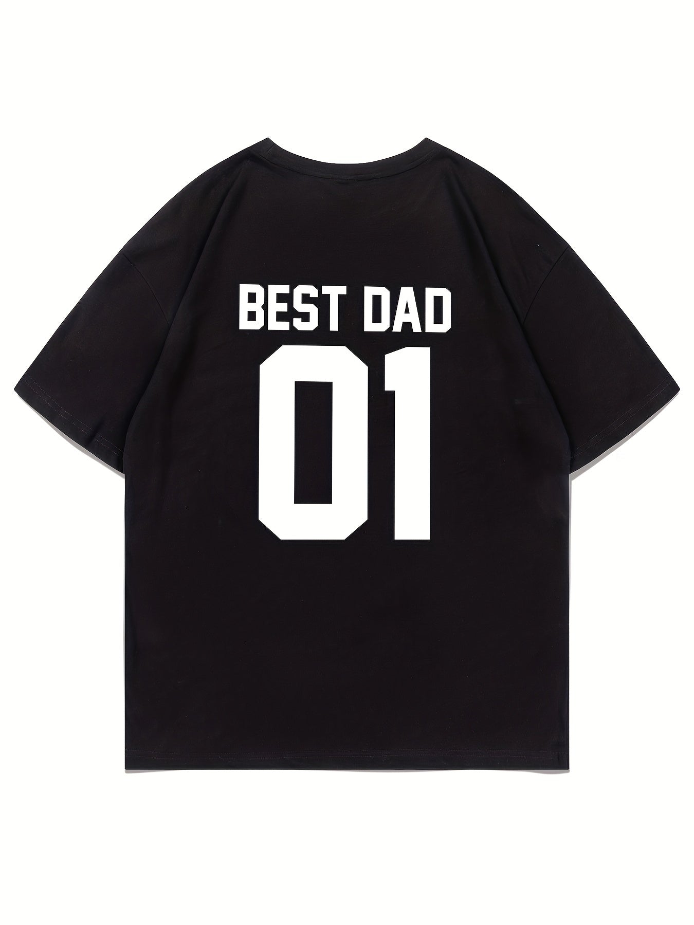 Family Matching T shirts DAD&MOM&SON&DAUGHTER Number And Letter Print