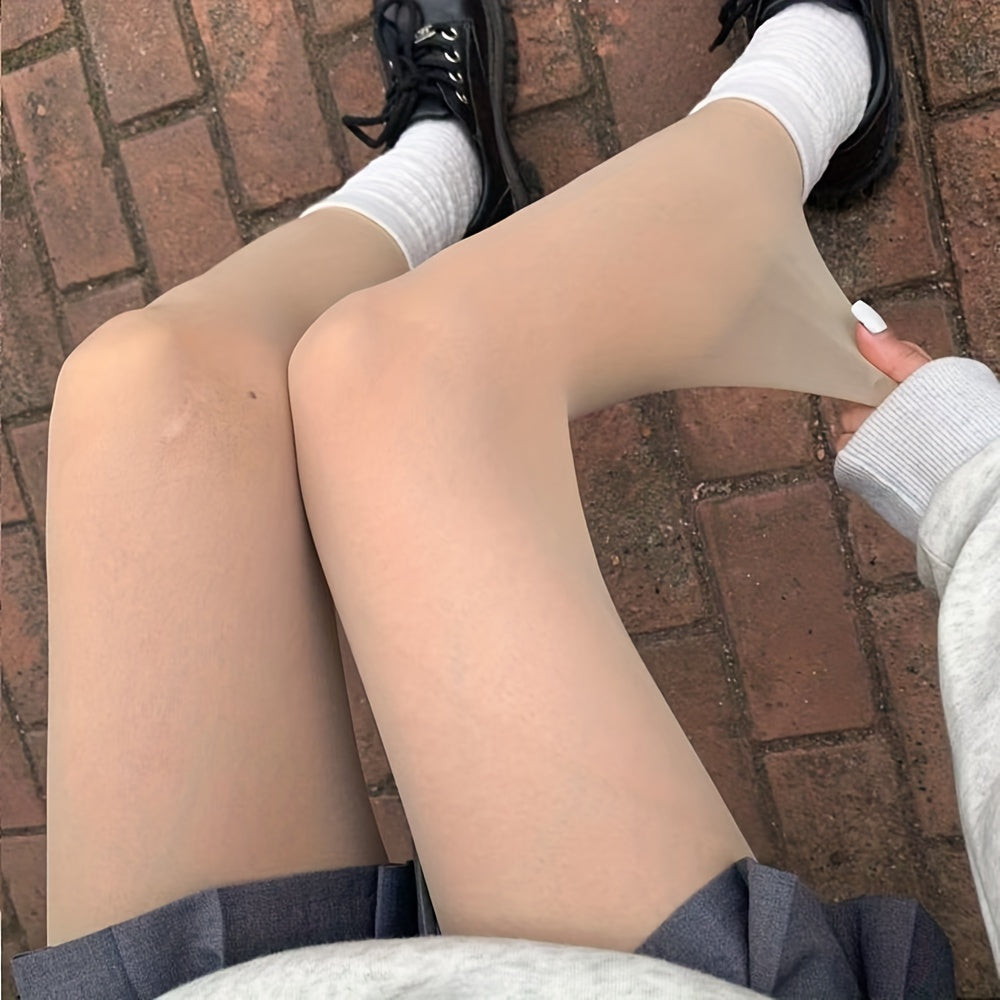 High Waist Slim Footed Pantyhose Women's Stockings