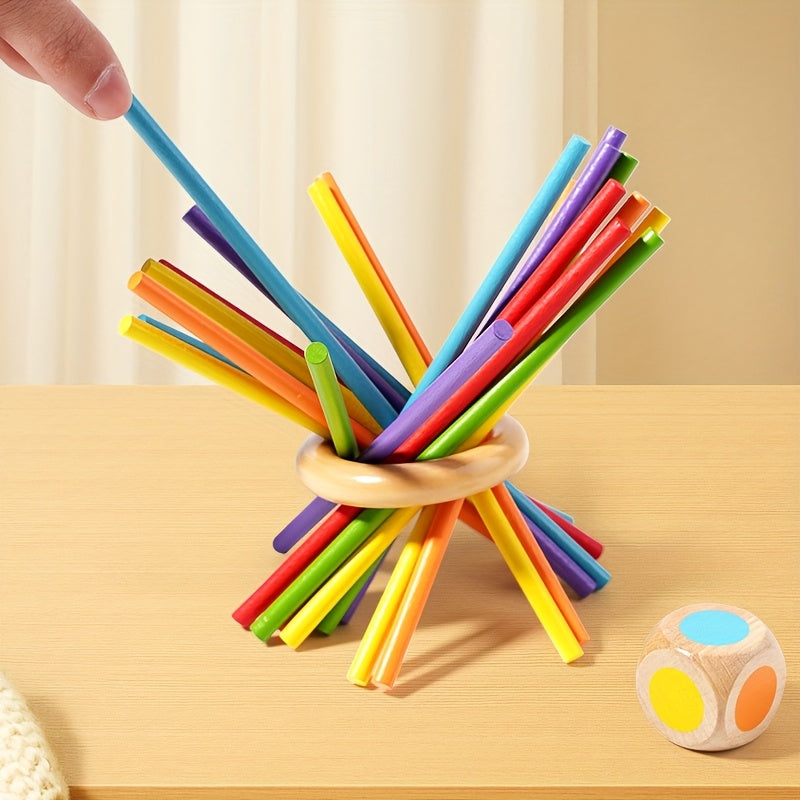 Educational Wooden Sticks Toy Set for Logical Thinking Training