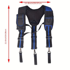 Tool Belt Suspenders Phone Pouch Pen Holder Tool Belt Loops