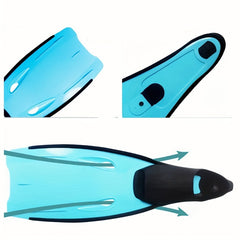 Men's Non Slip Snorkeling Fins - Soft & Comfortable Swim Fins
