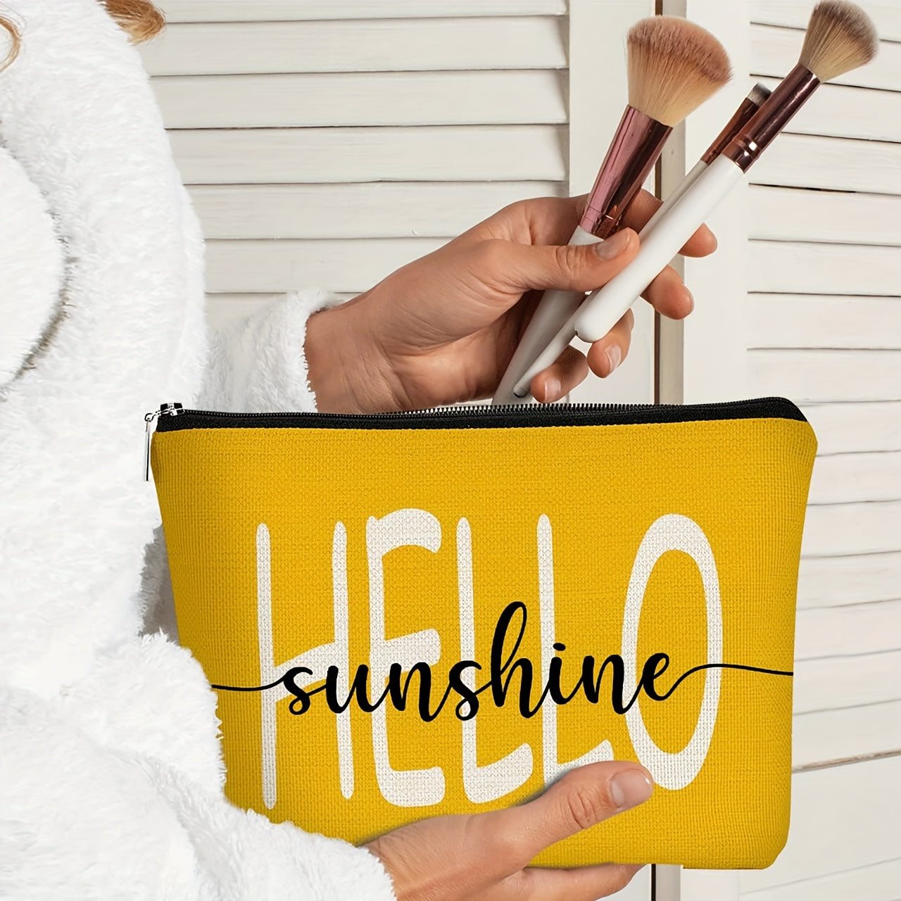 Sunshine Makeup Bag for Women Inspirational Gift