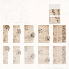 20pcs Vintage Craft Paper Junk Journal Pages