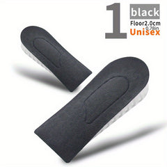 Invisible Height Increase Insoles For Women Men Half Insole 3 Layer Air Up Lifts