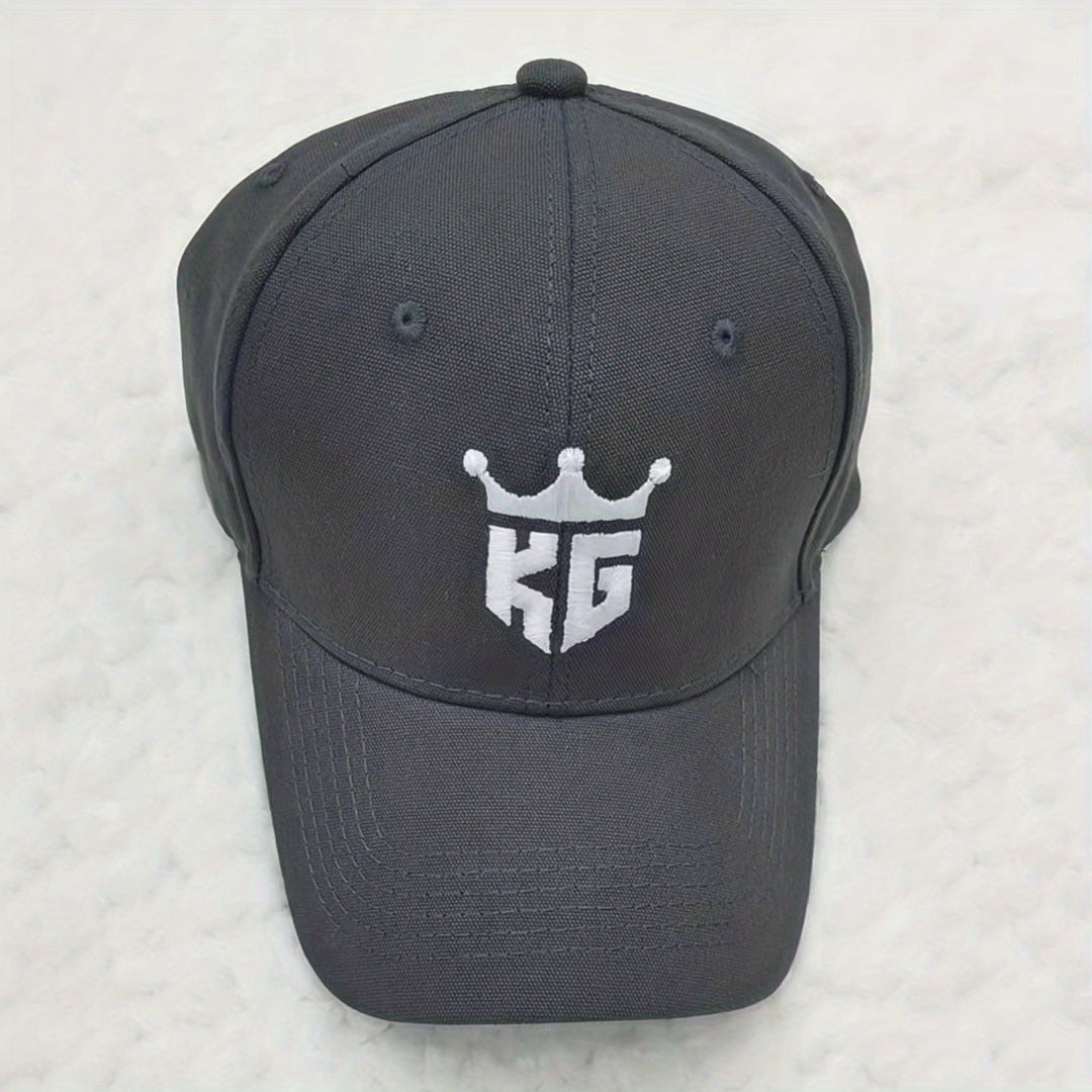 Cotton Crown KG Embroidery Men's Baseball Cap