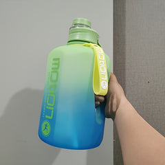 Gradient Sports Water Bottle with Handle Large Capacity Frosted Outdoor