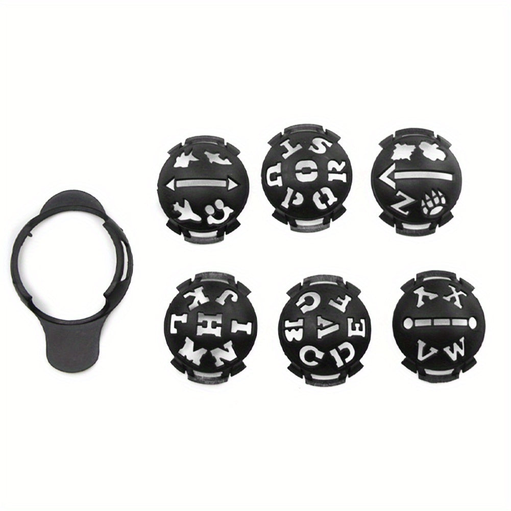 7pcs Golf Ball Liner Drawing Alignment Marker Golf Training Aids