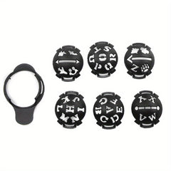 7pcs Golf Ball Liner Drawing Alignment Marker Golf Training Aids