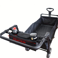Non-Slip Organizer for Wagon Parent Console Caddy with Cup Holders