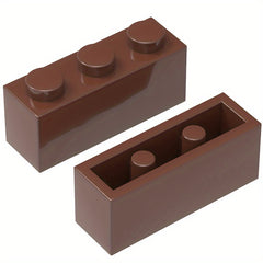 20pcs Sixteen Colors Building Blocks High Wall Bricks DIY Scenery Toys