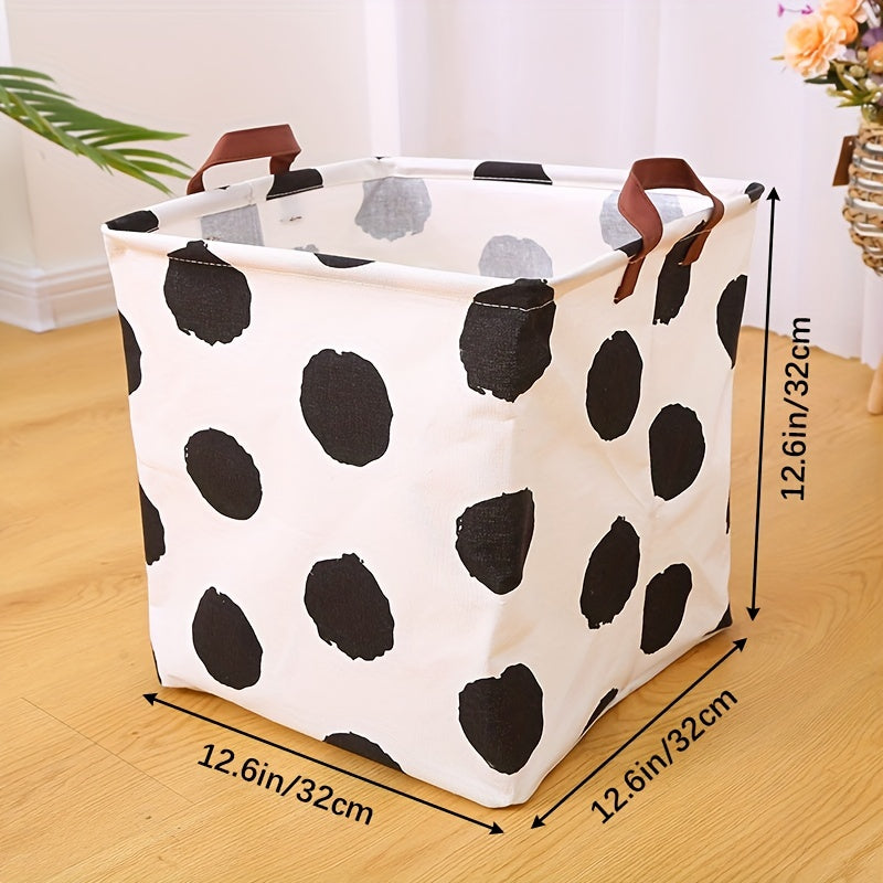 Foldable Waterproof Laundry Basket for Dirty Clothes Toys Bathroom Storage