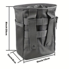 Adjustable Camo Molle Dump Pouch for Outdoor Camping