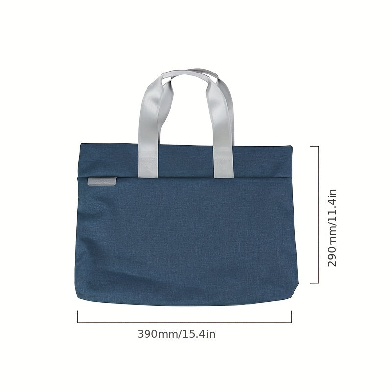 Shoulder Oxford Canvas Bag Business Briefcase A4 Zipper File Bag