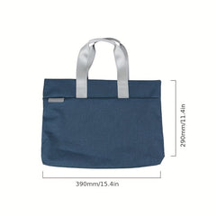 Shoulder Oxford Canvas Bag Business Briefcase A4 Zipper File Bag