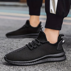 Men's Breathable Knit Casual Shoes for Traveling