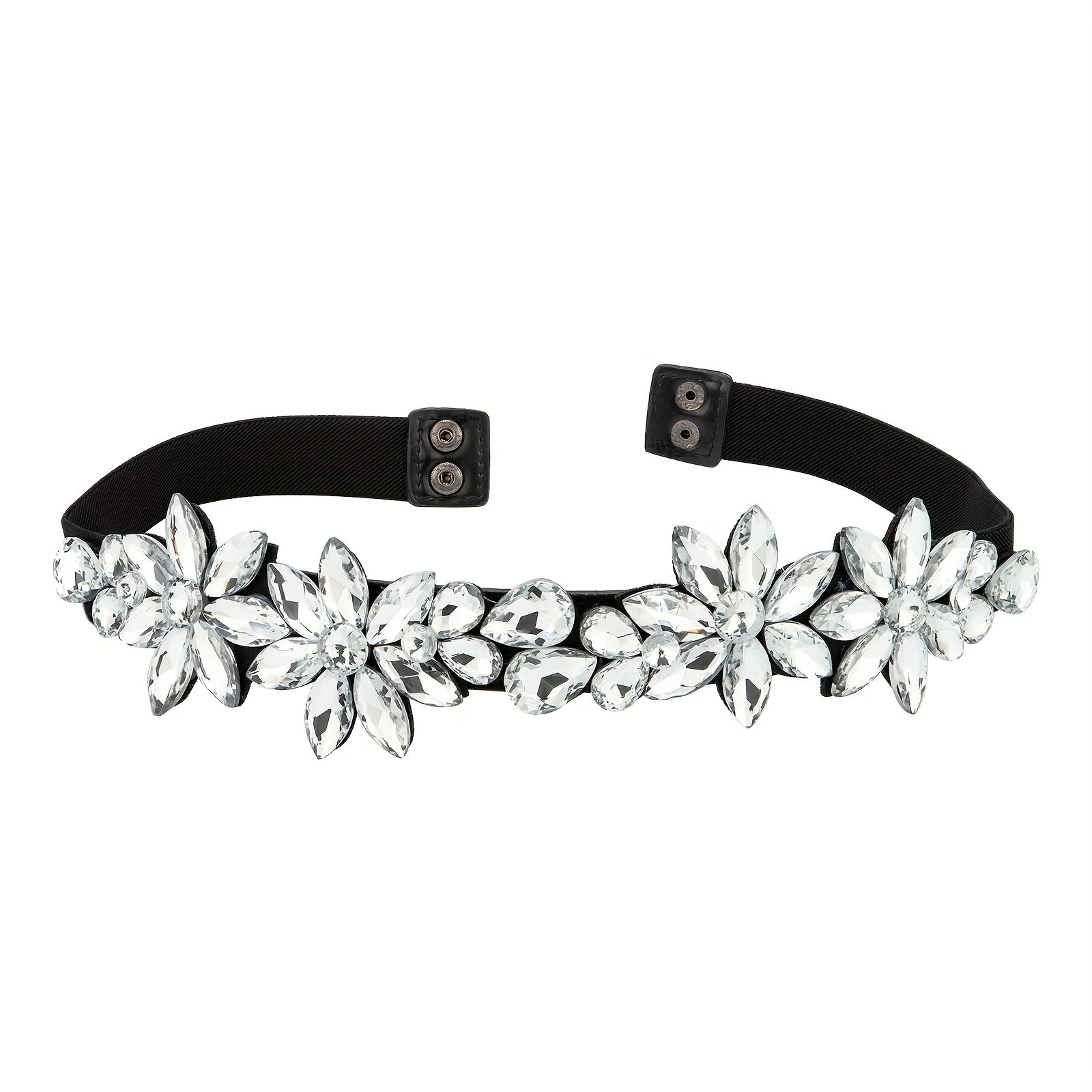 Vintage Crystal Waist Belt for Women Party Prom Wedding