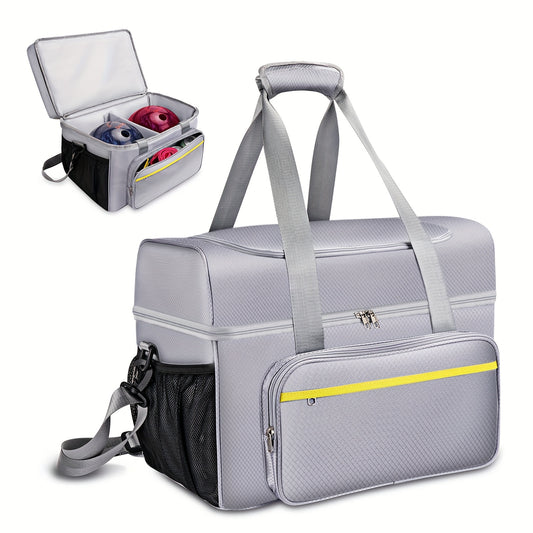 Bowling Ball Bag For 2 Balls With Padded Holder And Insulated Pocket