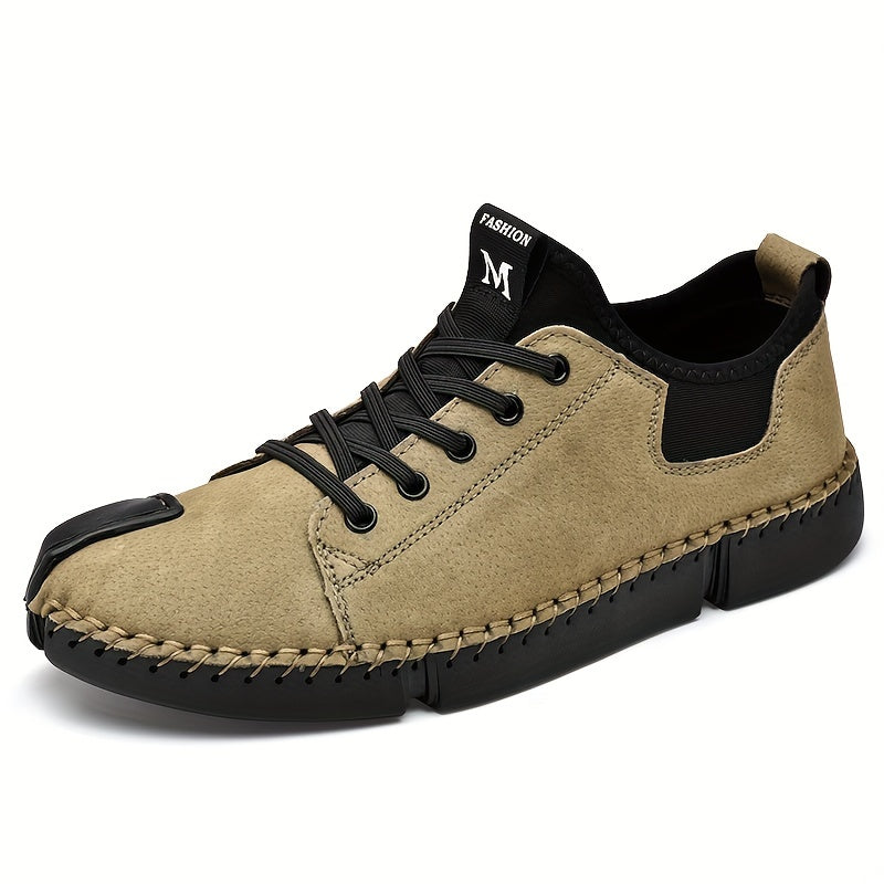 Men's Lace-up Skate Shoes Comfortable Walking Sneakers