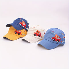Bear Kids Baseball Cap Rainbow Baby Sun Hat