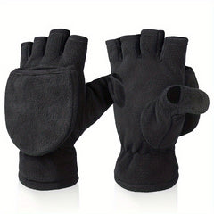 1pair Leak-proof Finger Gloves for Outdoor Activities