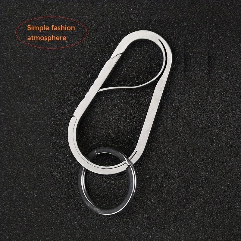 Titanium Alloy Car Key Chain Shrapnel Waist Hanging Key Chain Outdoor Pendant
