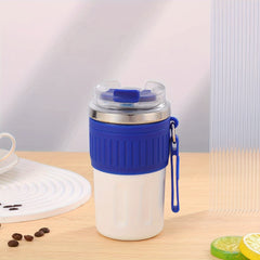316 Stainless Steel Vacuum Coffee Cup 400ml Portable Leakproof Insulation Water