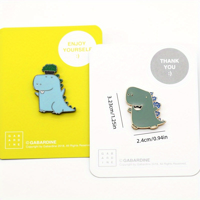 4pcs Cartoon Figures Enamel Alloy Pin Brooch Set for Clothes Bag Jacket Hat