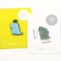 4pcs Cartoon Figures Enamel Alloy Pin Brooch Set for Clothes Bag Jacket Hat