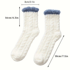 Thickened Warm Fuzzy Socks For Women Fluffy Cozy Socks