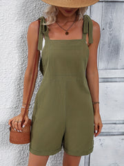 Sleeveless Wide Leg Romper Casual for Spring & Summer