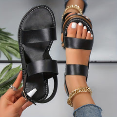 Women's Beach Sandals Open Toe Flatform Shoes Summer Sandals
