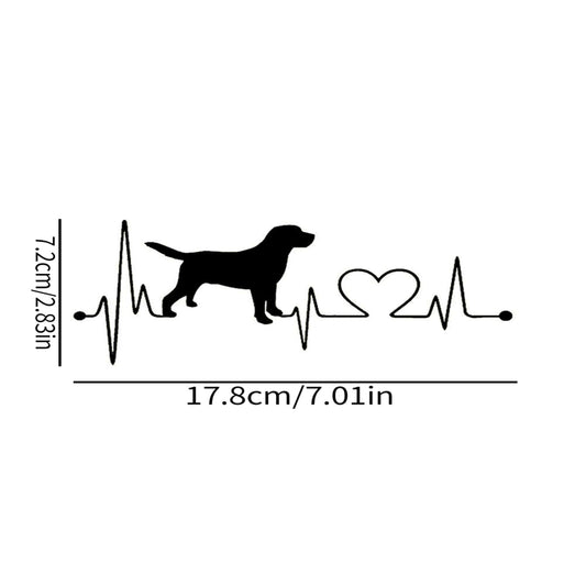 Cute Cartoon Dog Car Sticker