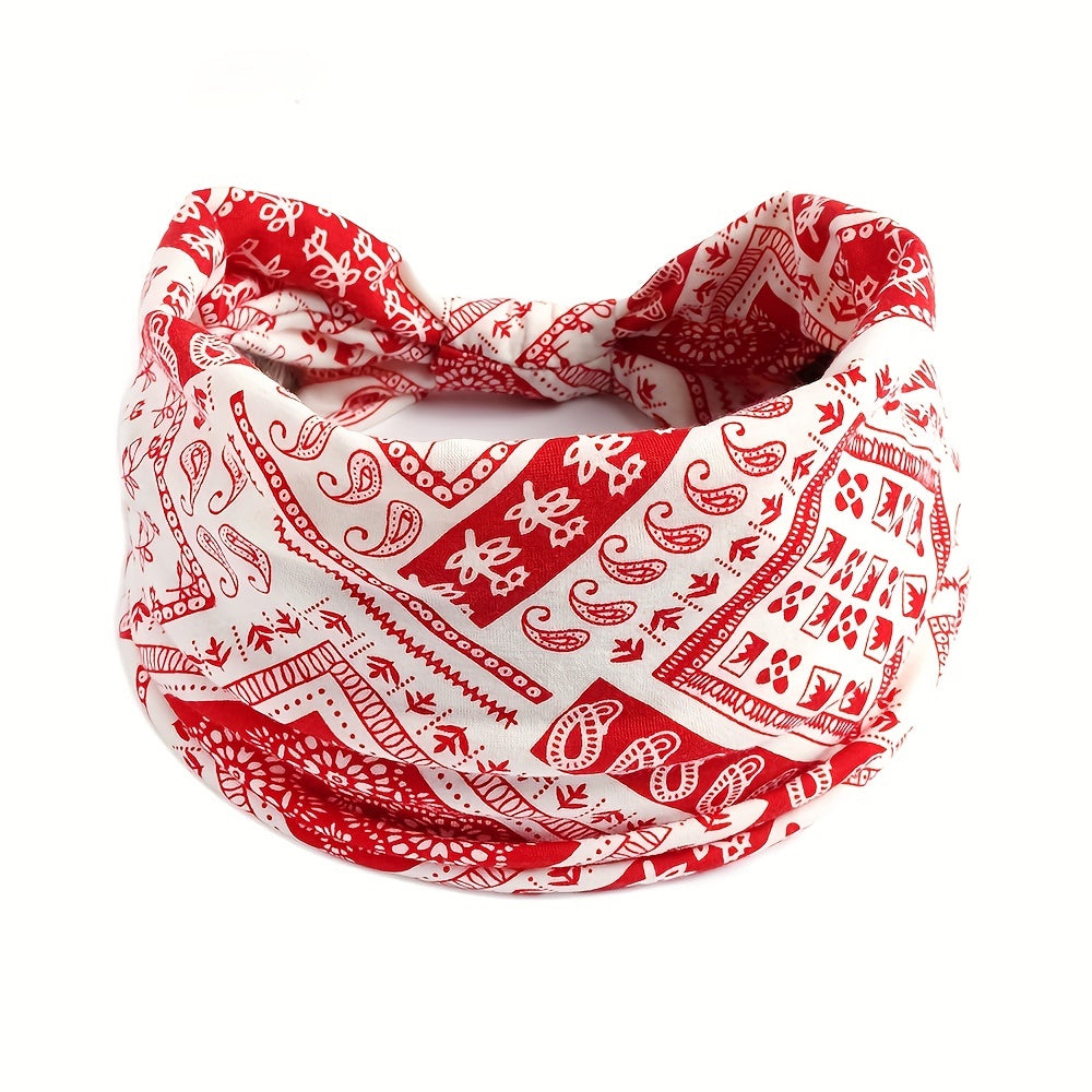 Bohemian Yoga Sports Hairband - Sweat Absorption Headband