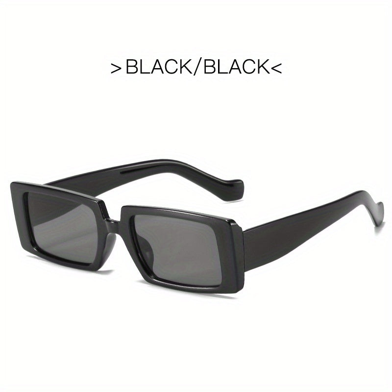 Rect. Sunglasses Women Men Anti Glare UV400