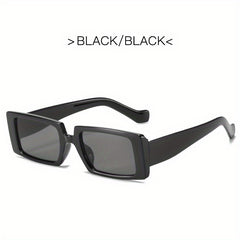 Rect. Sunglasses Women Men Anti Glare UV400