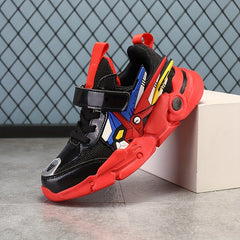 Boys Cartoon Sneakers Breathable Non Slip Shoes
