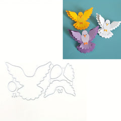 1pc Wings DIY Metal Cutting Embossing Mold