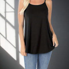 Women's Solid Spaghetti Strap Cami Top