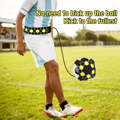 Adjustable Elastic Soccer Ball Trainer for Adults