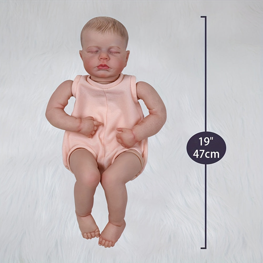 3D Unfinished Painted Blank Kits Reborn Doll Parts DIY